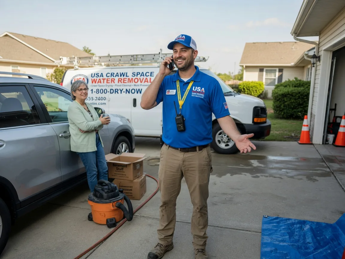 Crawl Space Water Removal Julian, NC FAQs